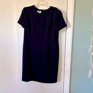 Talbots Navy Blue Dress